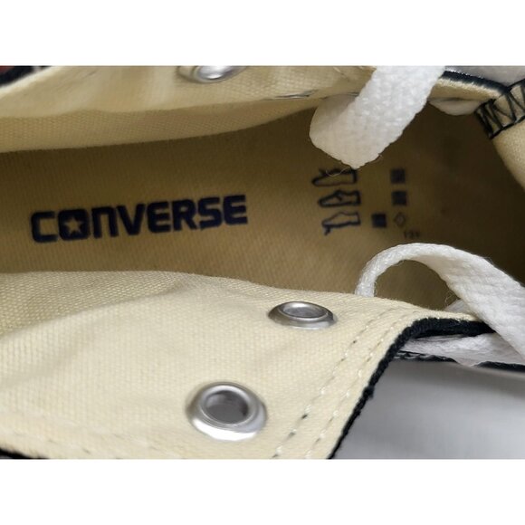 Converse Chuck Taylor All Star Shoes Youths Size 11 Black White High Top Canvas - Picture 9 of 11
